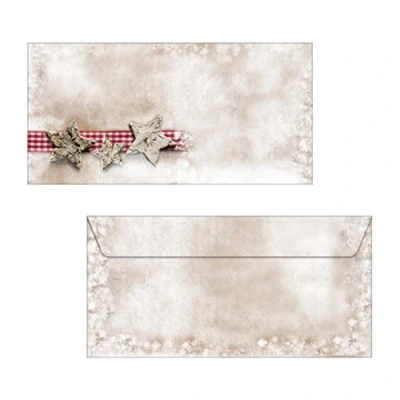 Afbeelding van Sigel, Envelop, Winter Chalet (22 x 11 cm, 25 x)