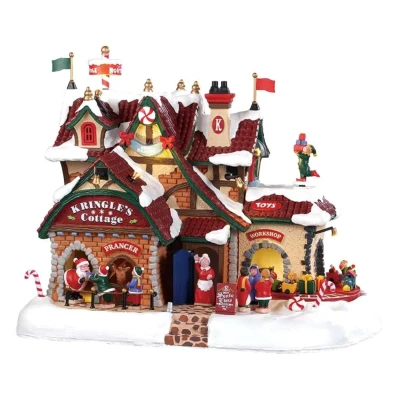 Afbeelding van Kringle&#039;s cottage with 4,5V adaptor LEMAX