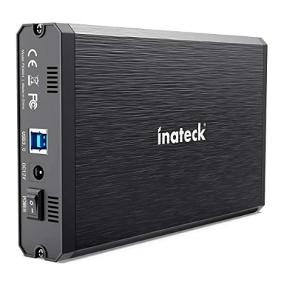 Afbeelding van Inateck externe harde schijf behuizing 3,5 inch USB 3.0 schijf/SSD van aluminium voor 3,5/2,5 SATA