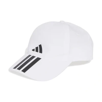 Afbeelding van adidas Mixte BASEBALL CAP 3 STRIPES CLIMAPROOF, white/black, S