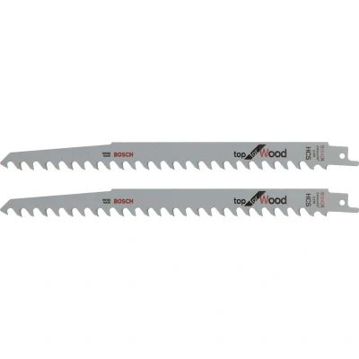 Afbeelding van Bosch Accessories 2609256703 Reciprozaagblad HCS, S 1542 K Zaagbladlengte 240 mm 2 stuk(s)