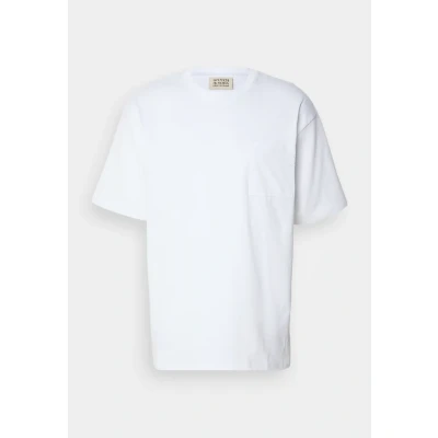 Afbeelding van Scotch &amp; Soda CORE 3 Crosses Loose FIT Pocket Tshirt basic, Heren, Maat: Small, White