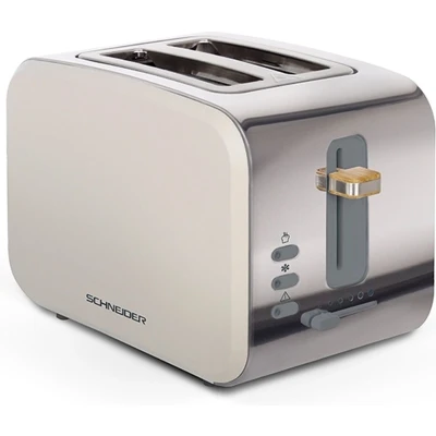 Afbeelding van Schneider SCTON2W Broodrooster met Vintage Look