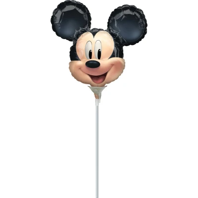 Afbeelding van mini Folieballon mickey mouse head 14&quot;