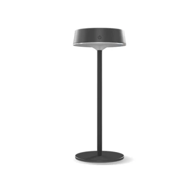 Afbeelding van Calex Parma Solar Tafellamp Oplaadbaar Warm Wit Licht Zonne energie Dimbaar Zwart
