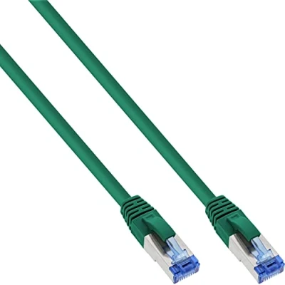 Afbeelding van InLine Patchkabel Cat.6A, S/FTP (PiMf), 500MHz (S/FTP, CAT6a, 1.50 m), Netwerkkabel