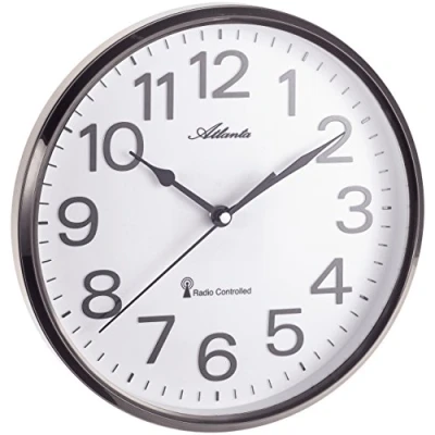 Afbeelding van Wandklok radiogestuurd Atlanta 4378 4