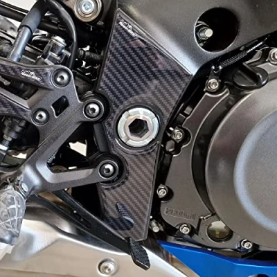 Afbeelding van Resin Bike Motorfietssticker compatibel met Suzuki GSX S 1000 2022, framebescherming tegen stoten en schaafwonden. 3D sticker hars, Made in Italy