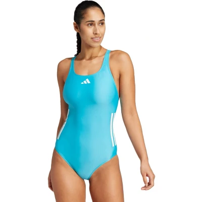 Afbeelding van adidas Performance Stripes Cback Badpak Semi lucid blue violet tone, Dames, Maat: 28, tone