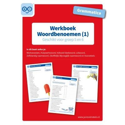 Afbeelding van Woordbenoemen Werkboek Grammatica deel 1 voor groep 5 en 6