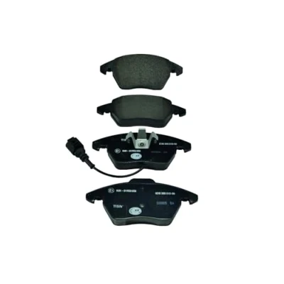 Afbeelding van HELLA 8DB 355 010 581 Remblokkenset Met slijtage waarschuwingscontact VOLKSWAGEN: Golf 6, Polo V Hatchback, 5, SKODA: Fabia 2