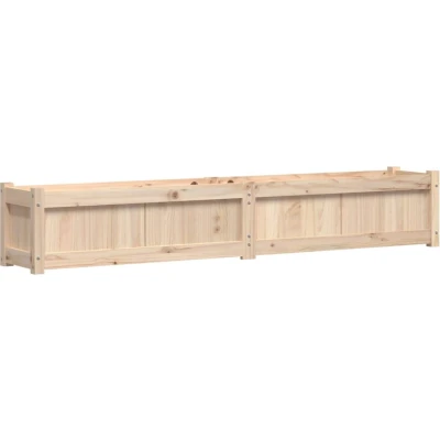Afbeelding van Plantenbak 180x31x31 cm massief grenenhout