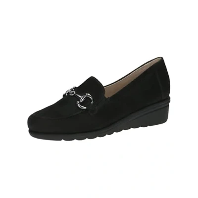 Afbeelding van Caprice Instappers, Dames, Maat: 41, Black pearl Leer