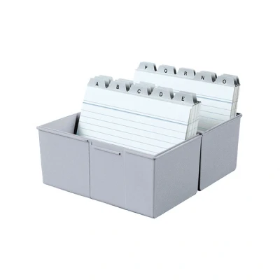 Image de HAN boîte à fiches A6 gris clair