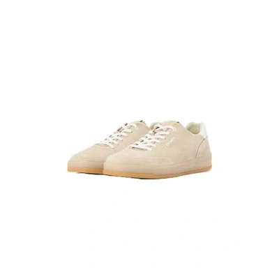 Afbeelding van Blauer Farrell Sneakers laag, Heren, Maat: 41, Beige Veloursleer