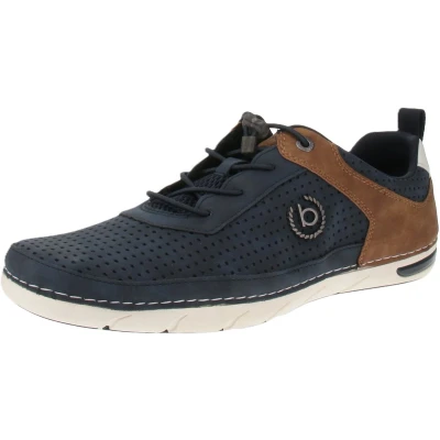 Afbeelding van bugatti Glenans Sportieve veterschoenen, Heren, Maat: 47, Dark blue Kunststof