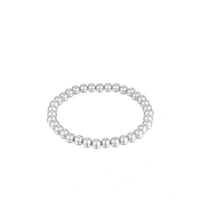 Afbeelding van Elli Kugel DOTS Armband, Dames, Maat: 17, Silber