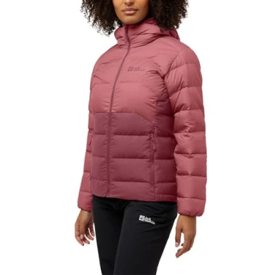 Afbeelding van Jack Wolfskin Ather Hoody Gewatteerde jas, Dames, Maat: XS, Red ochre