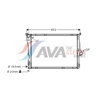 Afbeelding van Ava Cooling Radiateur BW2304