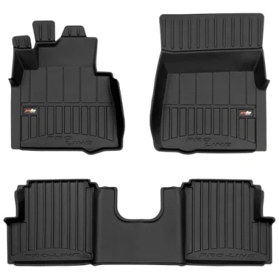 Afbeelding van M MOTOS Rubberen vloermatten voor Mercedes G klasse W463 1990 2018 Verbeter uw reiscomfort met de zwarte antislipmat Auto 3D All Weather automatten auto, bescherming Contr