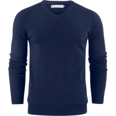 Afbeelding van James Harvest SWEATER ASHLAND V NECK 2112507 Marine
