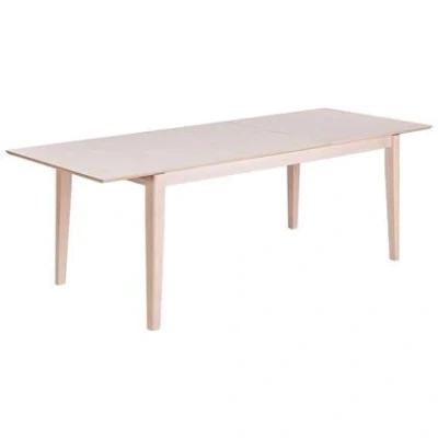 Afbeelding van Beliani CROSBY Uitschuifbare eettafel Lichthout 180240 x 90 cm MDF