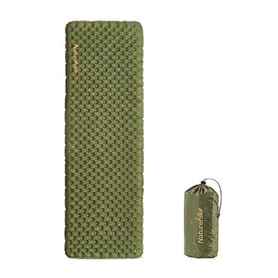 Afbeelding van Naturehike 3.5 R value Camping Slaapmatras 4 Seizoenen Zelfopblazend Ultralicht Duurzaam Pneumatisch Matras met Opblaasbare Tas