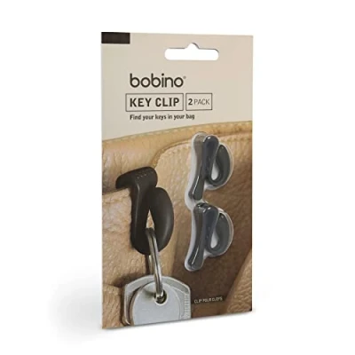 Afbeelding van Key Clip 2Pack Charcoal