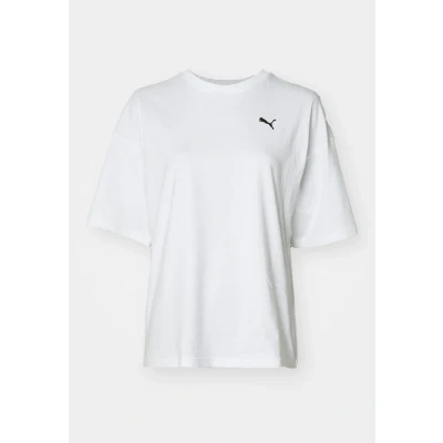 Afbeelding van Puma Wardrobe Oversized TEE Tshirt basic, Dames, Maat: XL, White