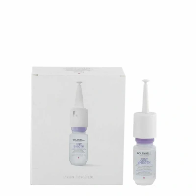 Afbeelding van Goldwell Dualsenses Just Smooth Intensive Taming Serum 12x18ml Haibu by Kapperskorting.com