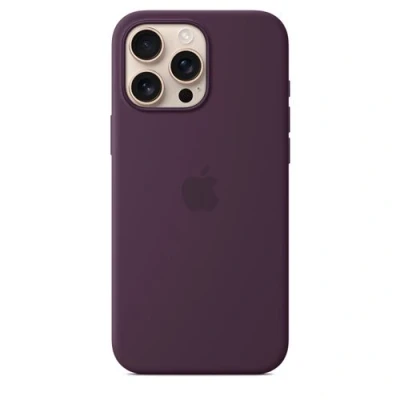 Image de Apple Cover Iphone 16 Pro Max Silicone Magsafe Plum (myyw3zm/a)