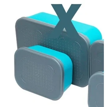 Afbeelding van Drennan DMS STD Bait Box Aqua (met gaatjes) Maat : 3 Pint