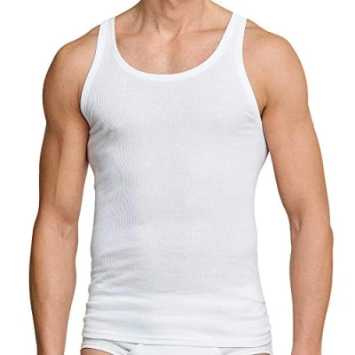Afbeelding van Schiesser 2 PACK Hemd, Heren, Maat: Medium, White