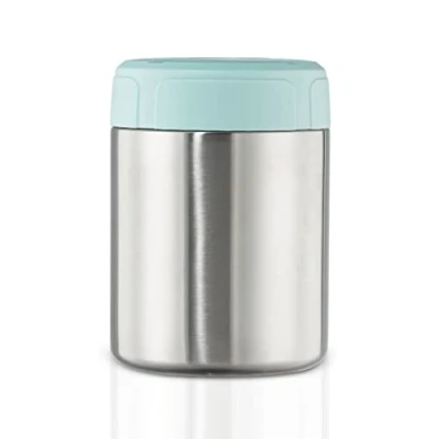 Afbeelding van Xavax Thermosbeker Van Rvs 500 Ml Soepbeker Lekvrij Pastelblauw