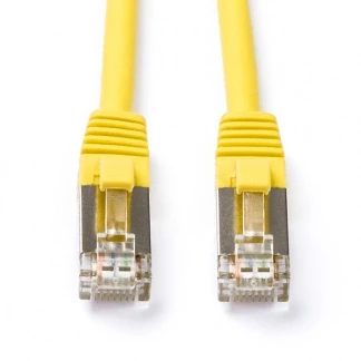 Afbeelding van Netwerkkabel Cat6 S/FTP 7 meter (100% koper, LSZH, Geel)