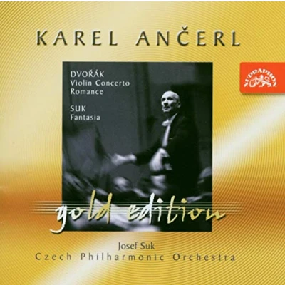 Afbeelding van Czech Philharmonic Orchestra, Karel Ančerl Gold Edition 8. Dvorák: Violin Concerto, Romance Suk: Fantasy (CD)