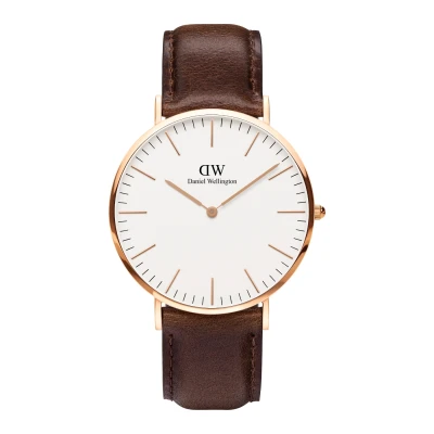Afbeelding van Daniel Wellington Classic Bristol 40MM Horloge Rose goldcoloured, Maat: 40, gold coloured