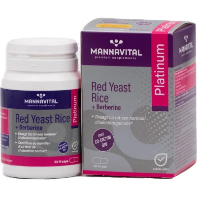 Image de Red Yeast Rice + Berberine Platinum bio 60 pcs. Pit &amp;