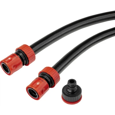 Afbeelding van TOOLCRAFT TO 6897033 13 mm 1/2 inch 1 stuk(s) Zwart Tuinslang 2 m