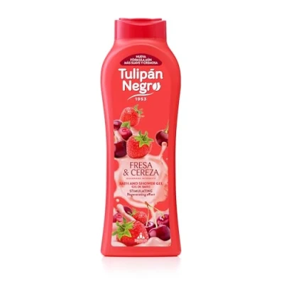 Afbeelding van TULIPAN zwart, aardbeien en kersenbadgel, 650 ml