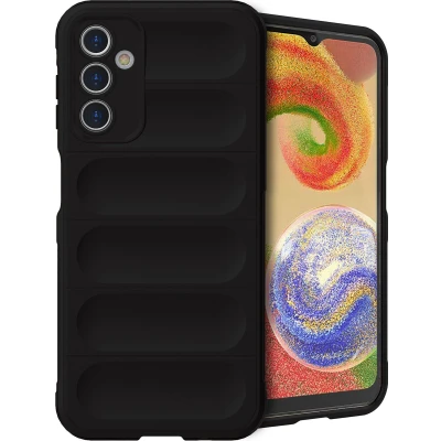 Afbeelding van iMoshion Hoesje Geschikt voor Samsung Galaxy A14 (4G) / (5G) Siliconen EasyGrip Backcover Zwart