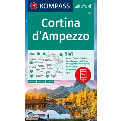 Image de Cortina d&#039;ampezzo 1 : 50 000