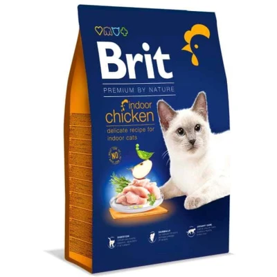 Afbeelding van Brit Premium by Nature Cat Indoor Chicken 8 kg