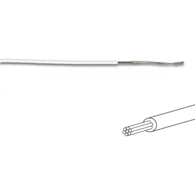 Afbeelding van Montagedraad Diameter: 1.4 mm 0.2 mm2 Meeraderig Wit
