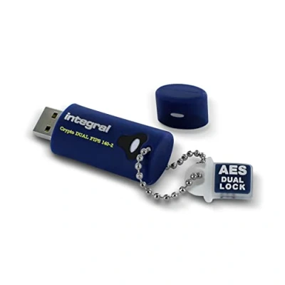 Afbeelding van Integral INFD64GCRYDL3.0140 2 USB flash drive 64 GB Type A 3.2 Gen 1 (3.1 1) Blauw
