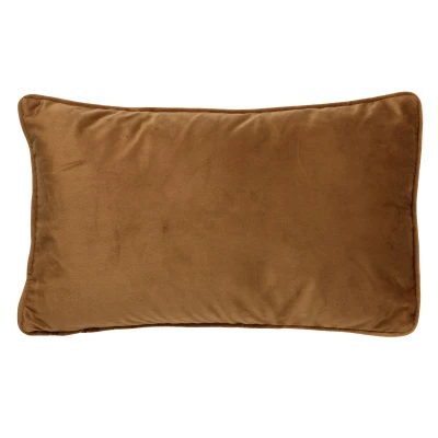 Afbeelding van Dutch Decor FINN Sierkussen 30x50 cm velvet lendekussen Tobacco Brown bruin