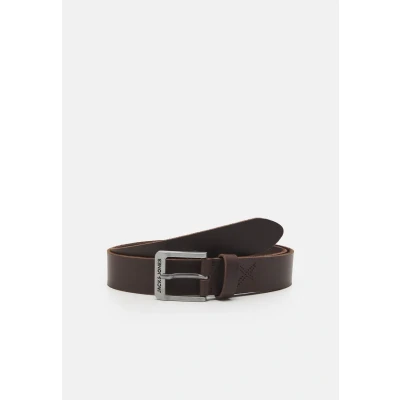 Afbeelding van Jack &amp; Jones Jacrock Leather Belt Noos Leren riem voor heren