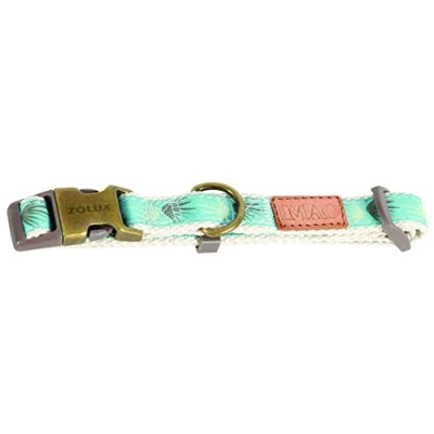 Afbeelding van Zolux Taiga halsband, maat blauw S: 25 40cm halsomtrek, 15mm hond