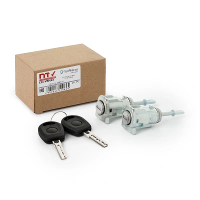 Afbeelding van NTY EZC VW 092 Slotcilinderset Met sleutel rechts, Links VOLKSWAGEN: Golf 4, Polo IV Hatchback, SKODA: Fabia I Hatchback