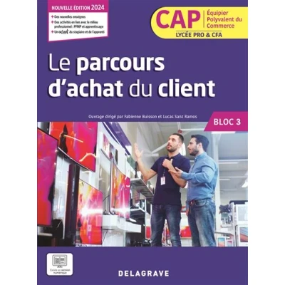 Image de Mon métier, mes compétences Le parcours d’achat CAP EPC 1re et 2e années (2024) Pochette élève